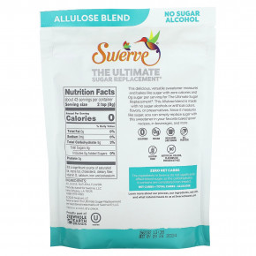 Swerve, The Ultimate Sugar Replacement, смесь аллулозы, 340 г (12 унций) в Москве - eco-herb.ru | фото