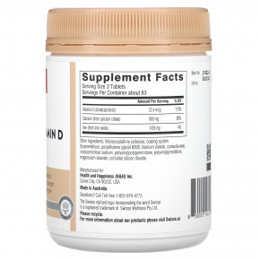 Swisse, Ultiboost, кальций + витамин D, 250 таблеток (Товар снят с продажи) в Москве - eco-herb.ru | фото