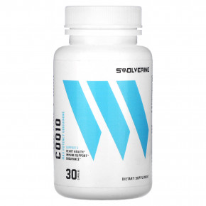 Swolverine, CoQ10, 30 капсул (100 мг) - описание | фото
