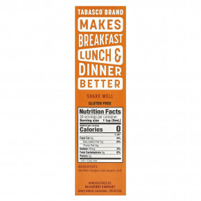 Tabasco, Перечный соус, классический, 148 мл (5 жидк. Унций) в Москве - eco-herb.ru | фото