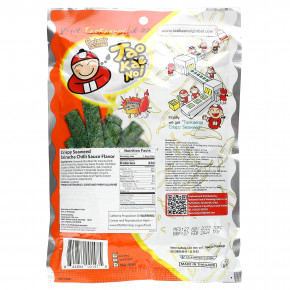 Tao Kae Noi, Crispy Seaweed Snack, соус шрирача, 32 г (1,12 унции) (Товар снят с продажи) в Москве - eco-herb.ru | фото
