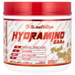 TC Nutrition, Hydramino EAA, персиковые кольца, 680 г (23,9 унции) - описание