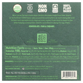 TCHO, Dark Duo, темный шоколад с начинкой из какао и трюфелей, 75% какао-шелухи, 3 плитки по 0,70 унции в Москве - eco-herb.ru | фото