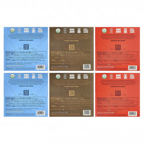 TCHO, овсяный молочный шоколад, в подарочной упаковке, 18 плиток по 70 г (2,5 унции) в Москве - eco-herb.ru | фото