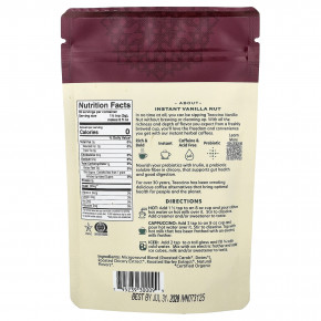 Teeccino, растворимый травяной кофе, ваниль и орех, средней обжарки, без кофеина, 100 г (3,53 унции) в Москве - eco-herb.ru | фото