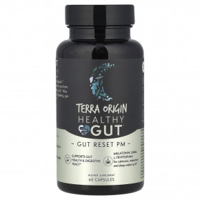 Terra Origin, Healthy Gut ™ Reset PM, 60 капсул - подробнее Terra Origin, Healthy Gut ™ Reset PM, 60 капсул - описание