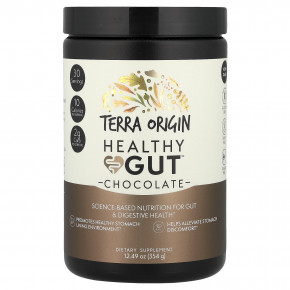 Terra Origin, Healthy Gut™, добавка для здоровья кишечника, с шоколадным вкусом, 354 г (12,49 унции) - подробнее Terra Origin, Healthy Gut™, добавка для здоровья кишечника, с шоколадным вкусом, 354 г (12,49 унции) - описание