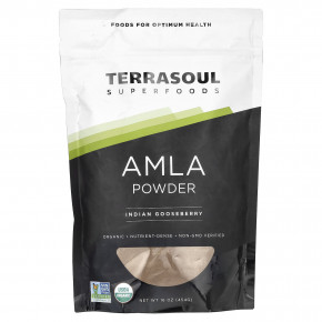 Terrasoul Superfoods, амла в порошке, 454 г (16 унций) в Москве - eco-herb.ru | фото