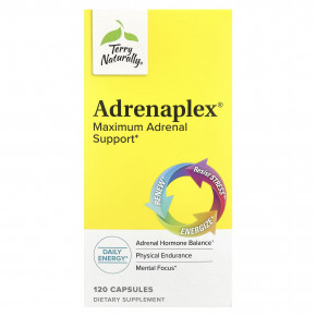 Terry Naturally, Adrenaplex®, 120 капсул - описание | фото