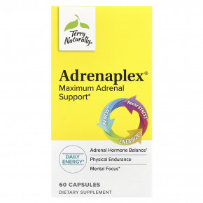 Terry Naturally, Adrenaplex®, 60 капсул - описание | фото