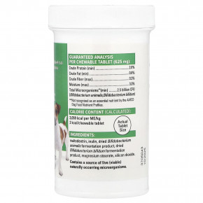 Terry Naturally, Probiotic Daily ™, для собак, 60 жевательных таблеток, 37,5 г (1,32 унции) в Москве - eco-herb.ru | фото