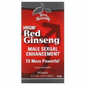 Terry Naturally, Red Ginseng, Male Sexual Enhancement, 48 Capsules в Москве - eco-herb.ru | фото