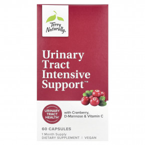 Terry Naturally, Urinary Tract Intensive Support™, 60 Capsules - описание | фото