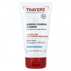Thayers, очищающее средство для устранения несовершенств, для кожи, склонной к акне, 132 мл (4,4 жидк. унции) в Москве - eco-herb.ru | изображение Thayers, очищающее средство для устранения несовершенств, для кожи, склонной к акне, 132 мл (4,4 жидк. унции) в Москве - eco-herb.ru | фото