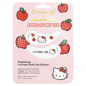 The Creme Shop, Hello Kitty®, Apple Of My Eye, гидрогелевые патчи для глаз, 4 г (0,14 унции) - описание | фото