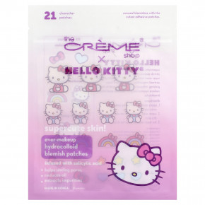 The Creme Shop, Hello Kitty®, гидроколлоидные патчи для устранения несовершенств кожи, 21 шт. в Москве - eco-herb.ru | фото
