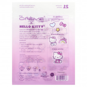 The Creme Shop, Hello Kitty®, гидроколлоидные патчи для устранения несовершенств кожи, 21 шт. в Москве - eco-herb.ru | фото