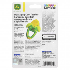 The First Years, John Deere, массажная прорезыватель для кукурузы, для детей от 6 месяцев, 1 шт. в Москве - eco-herb.ru | фото