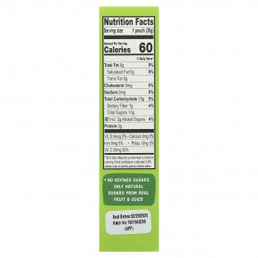 The Froot Thief, фруктовые снеки, со вкусом яблока, 5 пакетиков по 20 г (0,7 унции) в Москве - eco-herb.ru | фото