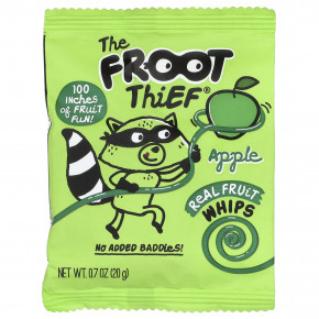 The Froot Thief, фруктовые снеки, со вкусом яблока, 5 пакетиков по 20 г (0,7 унции) в Москве - eco-herb.ru | фото