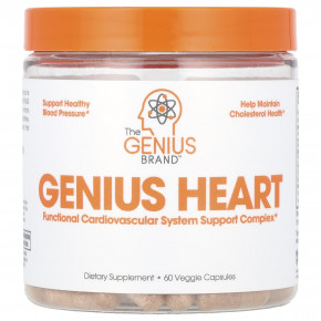 The Genius Brand, Genius Heart, 60 растительных капсул в Москве - eco-herb.ru | фото