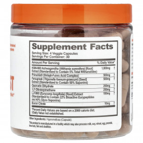 The Genius Brand, Genius Test, комплекс для повышения уровня тестостерона, 120 растительных капсул в Москве - eco-herb.ru | фото