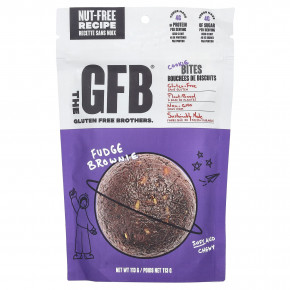 The GFB, Gluten Free Cookie Bites, Fudge Brownie, 113 g - описание