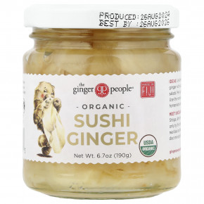 The Ginger People, органический имбирь для суши, 190 г (6,7 унции) - подробнее The Ginger People, органический имбирь для суши, 190 г (6,7 унции) - описание