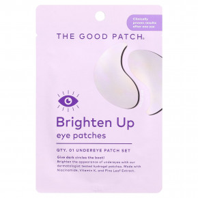 The Good Patch, патчи для глаз, сияние, 1 пара - описание | фото