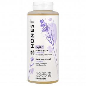 The Honest Company, Calm™, пена для ванны, лаванда, 355 мл (12 жидк. унций) - описание | фото