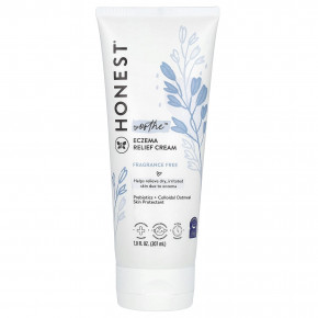 The Honest Company, Soothe, крем для снятия экземы, без отдушки, 207 мл (7 жидк. унций) - описание | фото