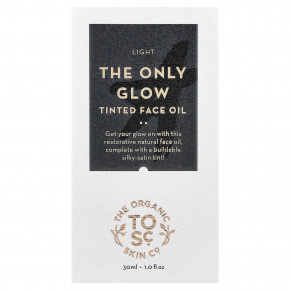 The Organic Skin Co., The Only Glow, масло для лица с тонирующим эффектом, для всех типов кожи, светлая, 30 мл (1 жидк. унция) в Москве - eco-herb.ru | фото