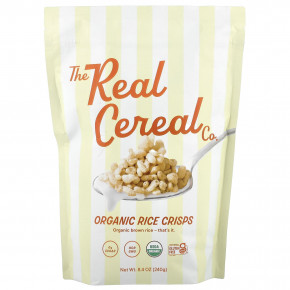 The Real Cereal Co, органические рисовые чипсы, 240 г (8,4 унции) в Москве - eco-herb.ru | фото