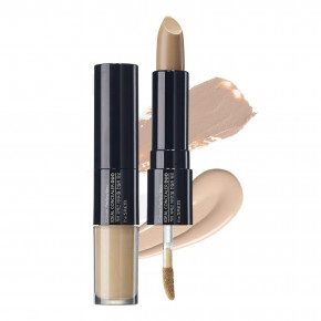 The Saem, Cover Perfection, Ideal Concealer Duo, 1,5 натуральный бежевый, 1 шт. в Москве - eco-herb.ru | фото