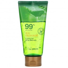 The Saem, Jeju Fresh Aloe, успокаивающий гель «99% алоэ вера», 300 мл (10,14 жидк. унций) в Москве - eco-herb.ru | фото