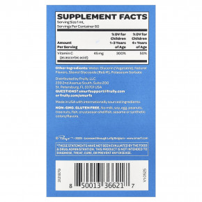 The Smurfs, витамин C в каплях, для детей от 1 года, апельсин, 60 мл (2 жидк. унции) в Москве - eco-herb.ru | фото