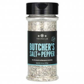 The Spice Lab, Butcher's Salt & Pepper, 167 г (5,9 унции) в Москве - eco-herb.ru | фото