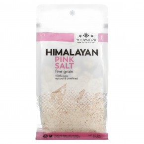 The Spice Lab, гималайская розовая соль, крупного помола, 453 г (1 фунт) - описание