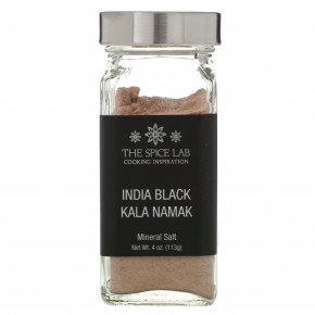 The Spice Lab, Индийская черная соль кала намак, 113 г (4 унции) в Москве - eco-herb.ru | фото