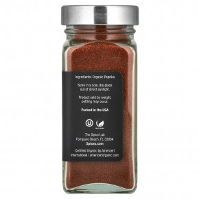 The Spice Lab, Органическая испанская сладкая паприка, 53 г (1,9 унции) (Товар снят с продажи) в Москве - eco-herb.ru | фото