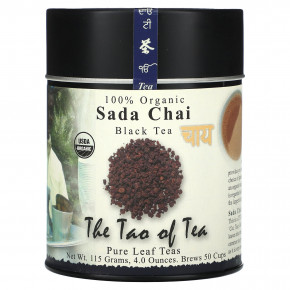 The Tao of Tea, 100% органический черный чай, сада чай, 115 г (4 унции) - описание | фото