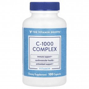 The Vitamin Shoppe, C-1000 Complex, 100 капсул - описание