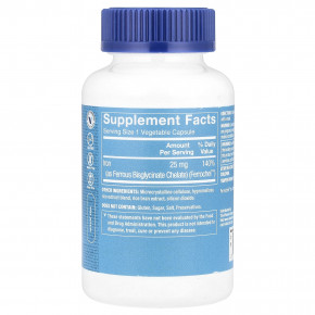 The Vitamin Shoppe, Comfort Iron®, 25 мг, 180 растительных капсул в Москве - eco-herb.ru | фото