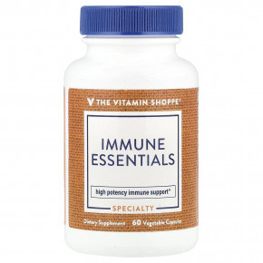 The Vitamin Shoppe, Immune Essentials, 60 растительных капсул - описание | фото
