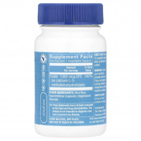 The Vitamin Shoppe, Метилфолат, 800 мкг, 60 растительных капсул в Москве - eco-herb.ru | фото