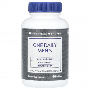 The Vitamin Shoppe, One Daily Men's, 60 таблеток - описание | фото