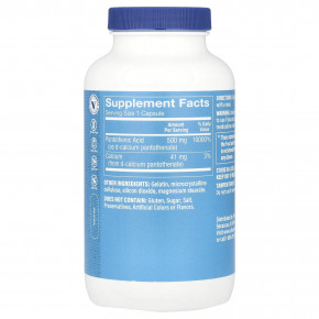The Vitamin Shoppe, Пантотеновая кислота, витамин B5`` 300 капсул в Москве - eco-herb.ru | изображение The Vitamin Shoppe, Пантотеновая кислота, витамин B5`` 300 капсул в Москве - eco-herb.ru | фото