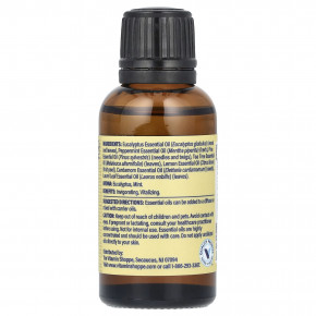 The Vitamin Shoppe, Смесь 100% чистых эфирных масел, для дыхательных путей, 30 мл (1 жидк. унц.) в Москве - eco-herb.ru | изображение The Vitamin Shoppe, Смесь 100% чистых эфирных масел, для дыхательных путей, 30 мл (1 жидк. унц.) в Москве - eco-herb.ru | фото