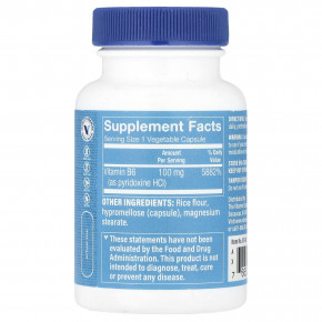 The Vitamin Shoppe, Витамин B6, 100 мг, 100 растительных капсул в Москве - eco-herb.ru | изображение The Vitamin Shoppe, Витамин B6, 100 мг, 100 растительных капсул в Москве - eco-herb.ru | фото