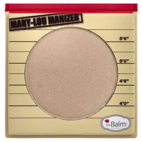 theBalm Cosmetics, Mary-Lou Manizer®, хайлайтер, сияющий, тени для век, 5 г (0,17 унции) в Москве - eco-herb.ru | фото
